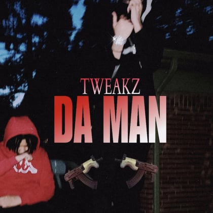 Da Man album by Tweakz - Drum and Bass Cover Art