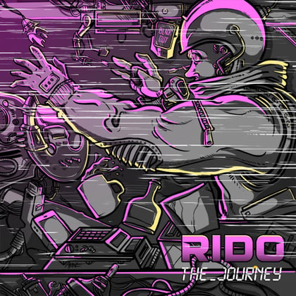 The Journey album by Rido - Drum and Bass Cover Art