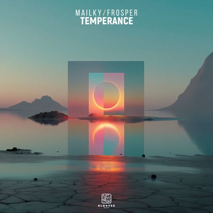 Temperance album by Mailky & Frosper - Drum and Bass Cover Art
