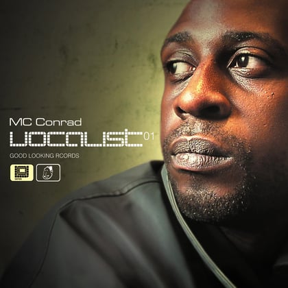 Vocalist 01 album by MC Conrad & Scout 22 - Drum and Bass Cover Art
