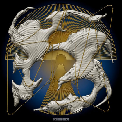 Novaform / Blueshift album by Machinedrum - Drum and Bass Cover Art