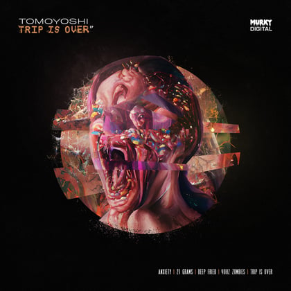 Trip is Over album by Tomoyoshi - Drum and Bass Cover Art