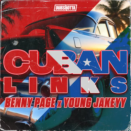 Cuban Links album by Benny Page - Drum and Bass Cover Art
