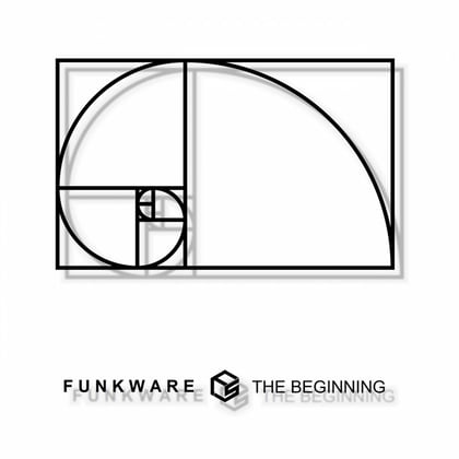 The Beginning album by Funkware - Drum and Bass Cover Art