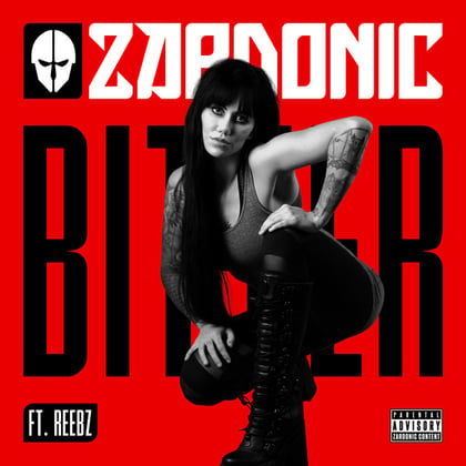 Bitter album by Zardonic - Drum and Bass Cover Art