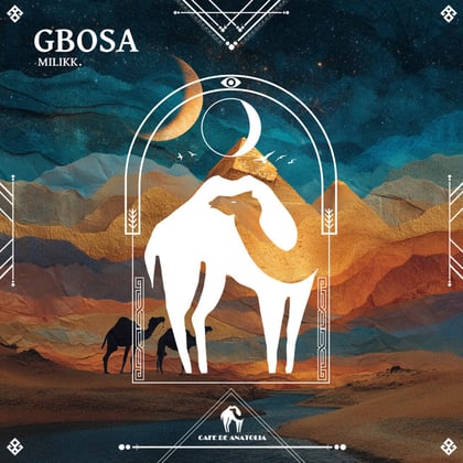 Gbosa album by Tengu, Milikk. & Cafe De Anatolia - Drum and Bass Cover Art
