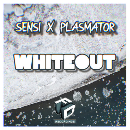 Whiteout album by Plasmator - Drum and Bass Cover Art