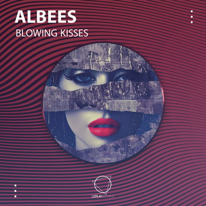 Blowing Kisses album by Albees - Drum and Bass Cover Art