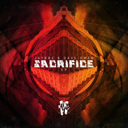 Sacrifice album by Dave Owen - Drum and Bass Cover Art