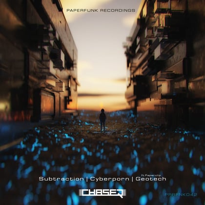 Subtraction EP album by Paperclip - Drum and Bass Cover Art