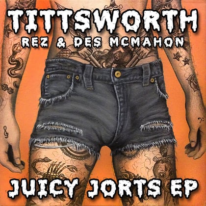 Juicy Jorts album by Des McMahon - Drum and Bass Cover Art