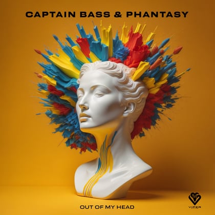 Out Of My Head album by Captain Bass, DJ Phantasy & SASASAS - Drum and Bass Cover Art