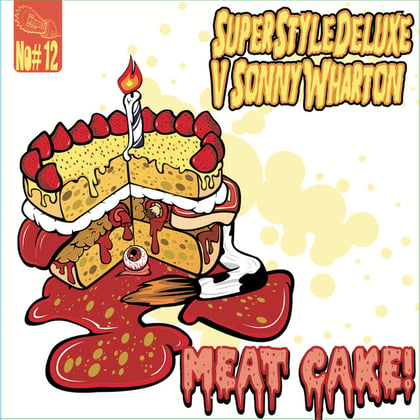 Meat Cake album by Drumsound & Bassline Smith - Drum and Bass Cover Art