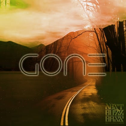 GONE album by Vodkah - Drum and Bass Cover Art