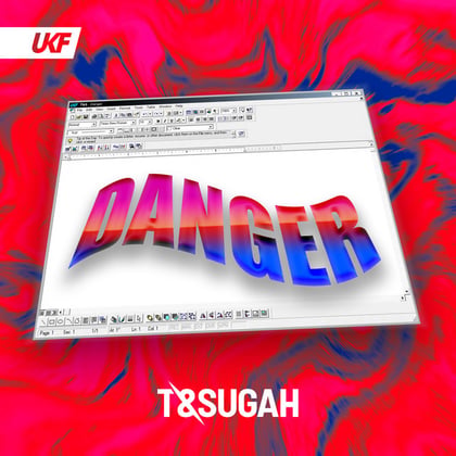 Danger album by T & Sugah - Drum and Bass Cover Art