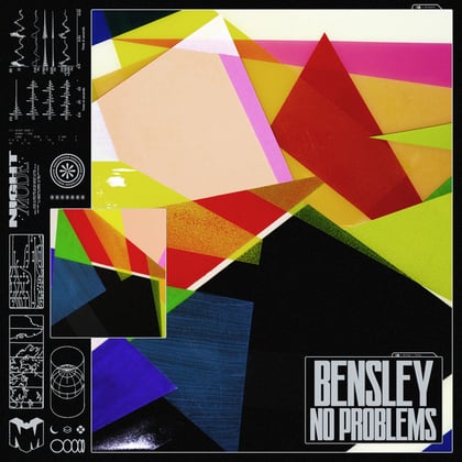No Problems album by Bensley - Drum and Bass Cover Art