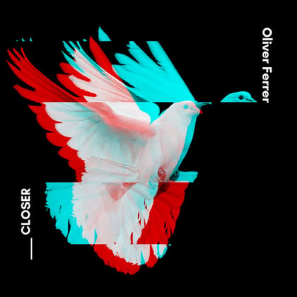 Closer album by Oliver Ferrer - Drum and Bass Cover Art