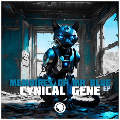 Memoires of Mr Blue album by Cynical Gene - Drum and Bass Cover Art