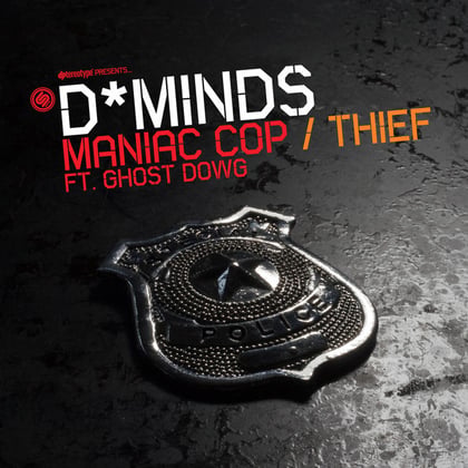 Maniac Cop / Thief album by D*Minds - Drum and Bass Cover Art