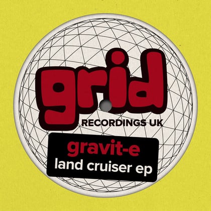 Land Cruiser EP album by Gravit-E - Drum and Bass Cover Art