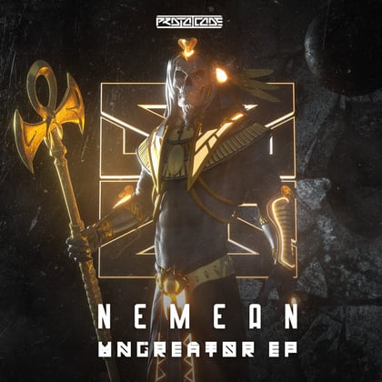 Uncreator album by Nemean - Drum and Bass Cover Art