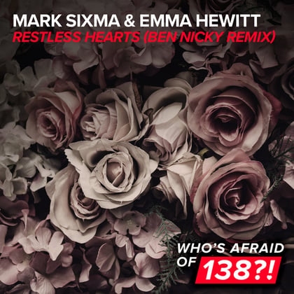 Restless Hearts (Ben Nicky Remix) album by Dimension, Mark Sixma & Emma Hewitt - Drum and Bass Cover Art