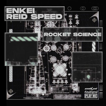Rocket Science album by Reid Speed - Drum and Bass Cover Art