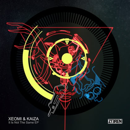 It Is Not The Same EP album by Kaiza - Drum and Bass Cover Art
