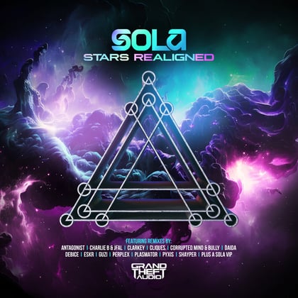 The Drift Part I (Antagonist Remix) album by Sola & Antagonist - Drum and Bass Cover Art