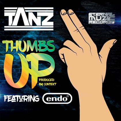 Thumbs up album by Tanz & MC Endo - Drum and Bass Cover Art