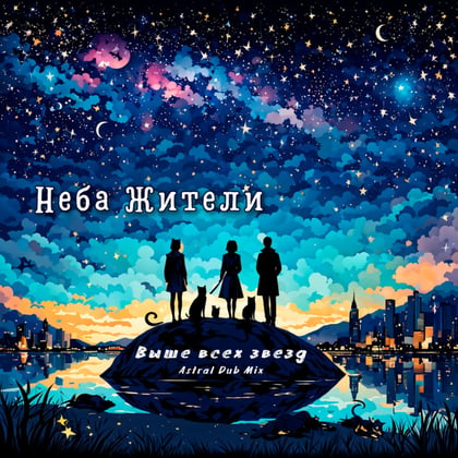 Выше всех звёзд (Astral Dub Mix) album by Неба жители - Drum and Bass Cover Art