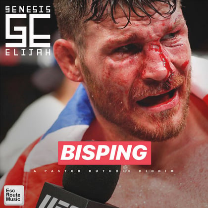 Bisping album by Conrad Subs & Genesis Elijah - Drum and Bass Cover Art