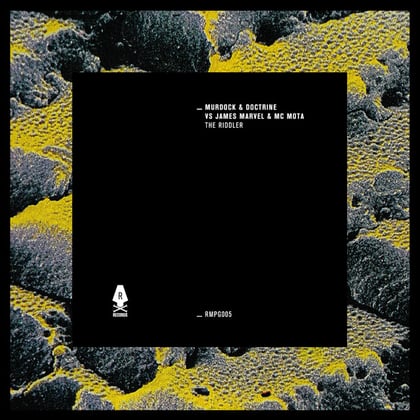 The Riddler album by DJ Phantasy, Murdock, James Marvel & MC Mota - Drum and Bass Cover Art