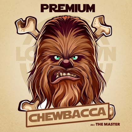 Chewbacca / The Master album by Premium - Drum and Bass Cover Art