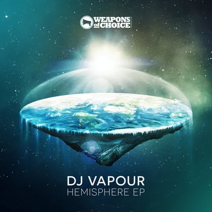 Hemisphere album by DJ Vapour - Drum and Bass Cover Art