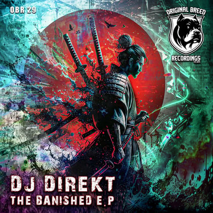The Banished E.P album by DJ Direkt - Drum and Bass Cover Art