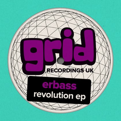 Revolution EP album by ERBass - Drum and Bass Cover Art