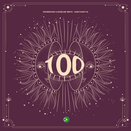 Sanctuary 93 album by Drumsound & Bassline Smith - Drum and Bass Cover Art