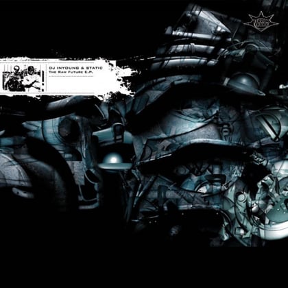 The Raw Future EP album by Static - Drum and Bass Cover Art