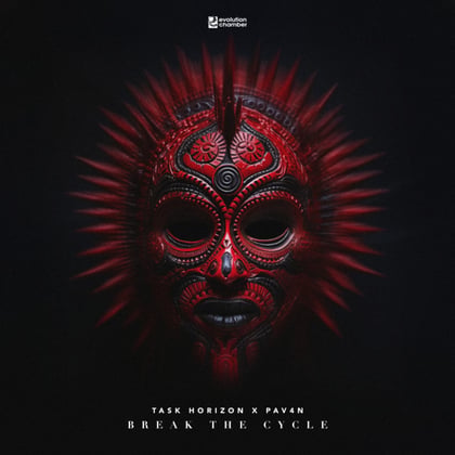 Break The Cycle album by Task Horizon & PAV4N - Drum and Bass Cover Art