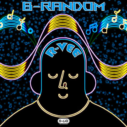 B-Random album by R-Vee - Drum and Bass Cover Art