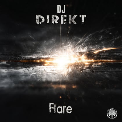 Flare album by DJ Direkt - Drum and Bass Cover Art