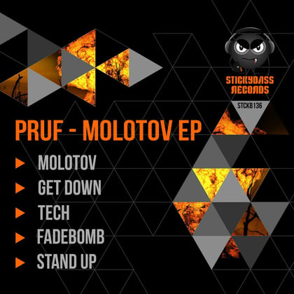 Molotov EP album by Pruf - Drum and Bass Cover Art