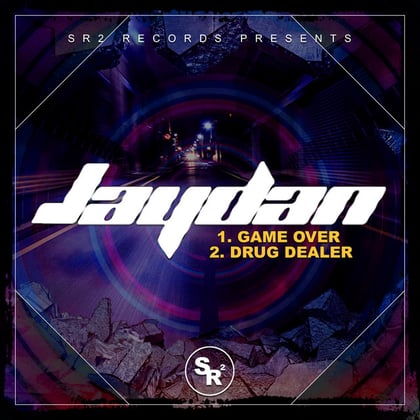 Game Over / Drug Dealer album by Jaydan - Drum and Bass Cover Art