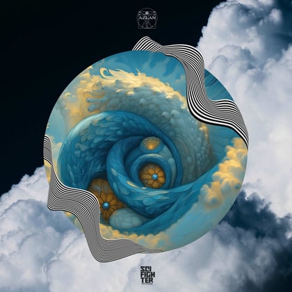 Skywing Aven album by Azlan - Drum and Bass Cover Art