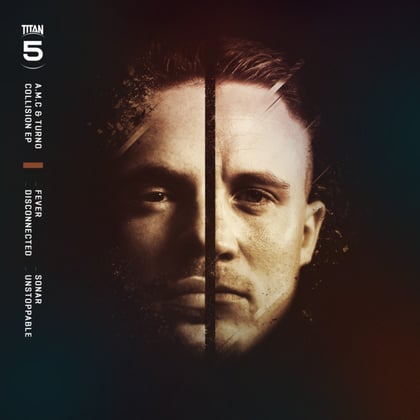Collision - EP album by K Motionz, A.M.C & Turno - Drum and Bass Cover Art