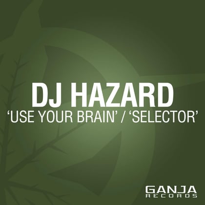 Use Your Brain / Selector album by DJ Hazard - Drum and Bass Cover Art