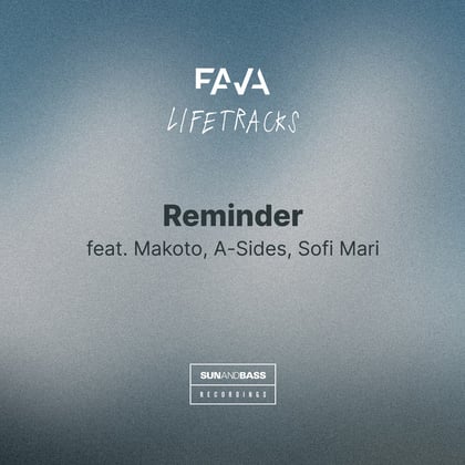 Reminder album by Makoto - Drum and Bass Cover Art