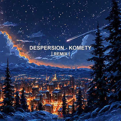 Komety album by Despersion - Drum and Bass Cover Art