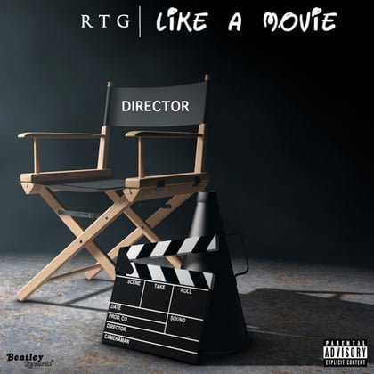 Like a Movie album by RTG - Drum and Bass Cover Art
